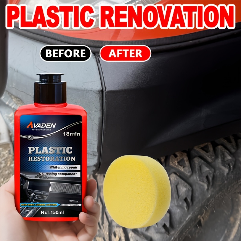 Trim Restorer Plastic - Środek do odbudowy czarnych elementów wykończeniowych
