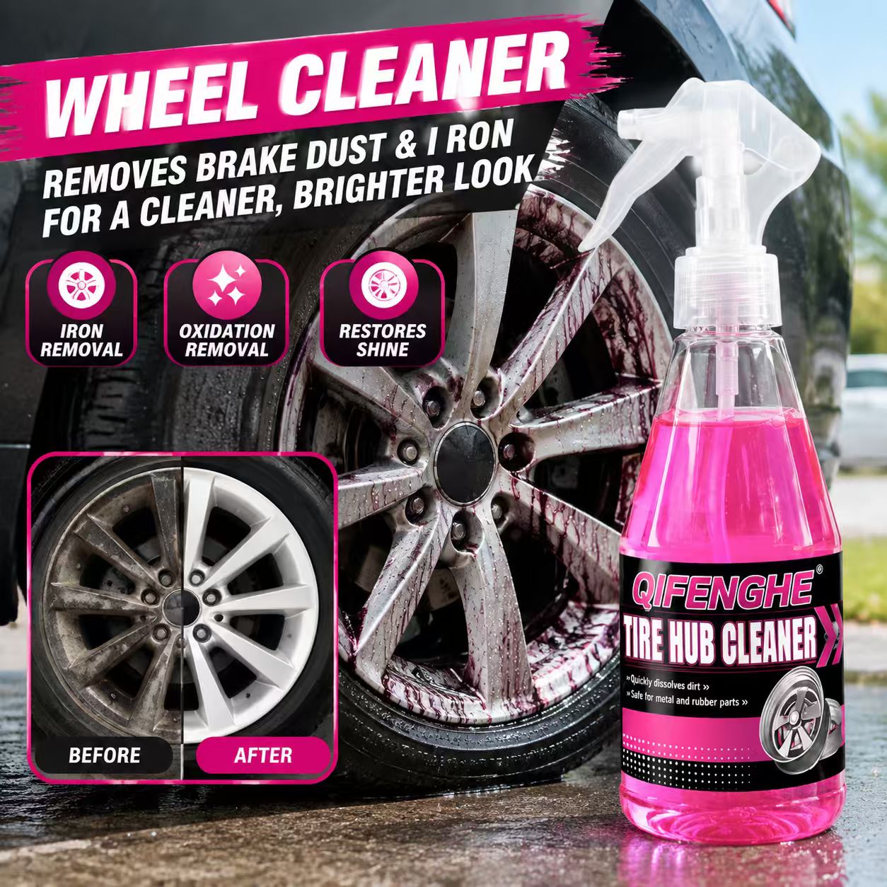 Skuteczny spray do czyszczenia – Wheel Cleaner Alloy recenzja i cena