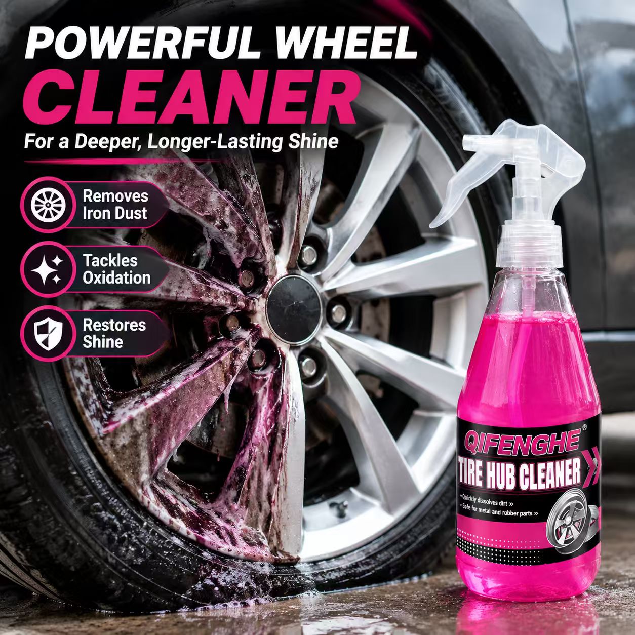 Skuteczny spray do czyszczenia – Wheel Cleaner Alloy recenzja i cena